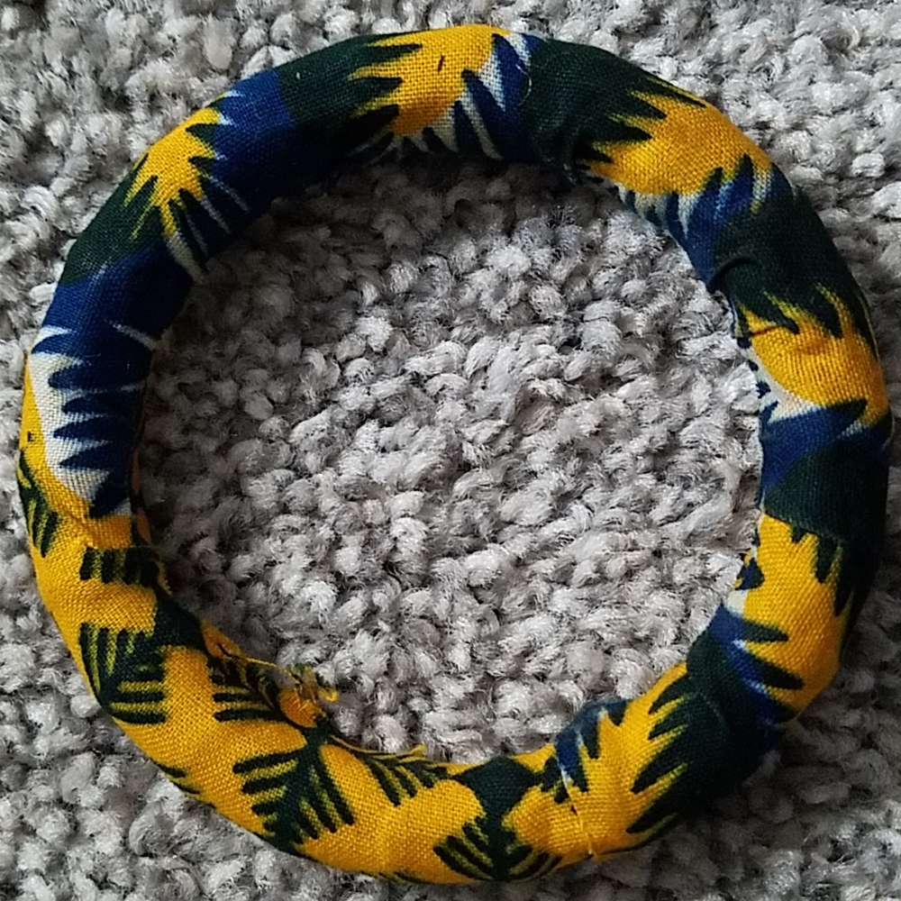 Bahamas Print Cloth Bracelet